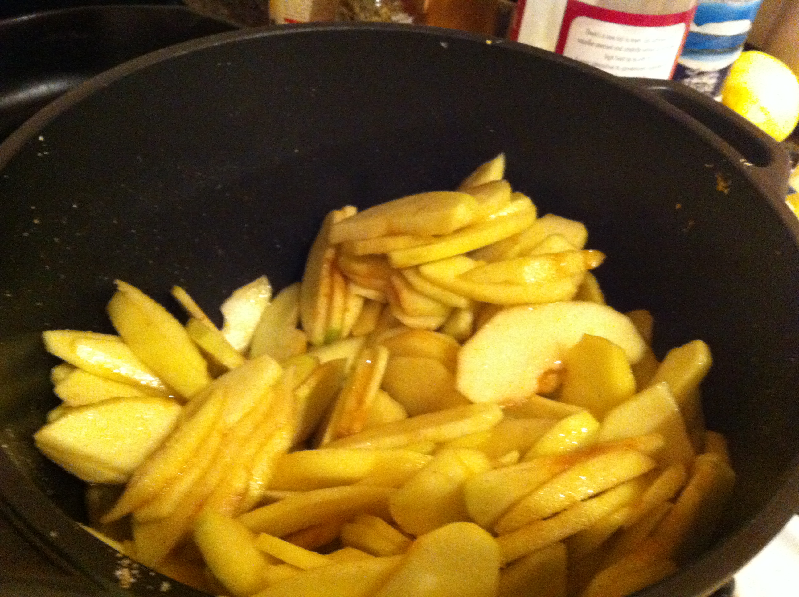 Cooking away