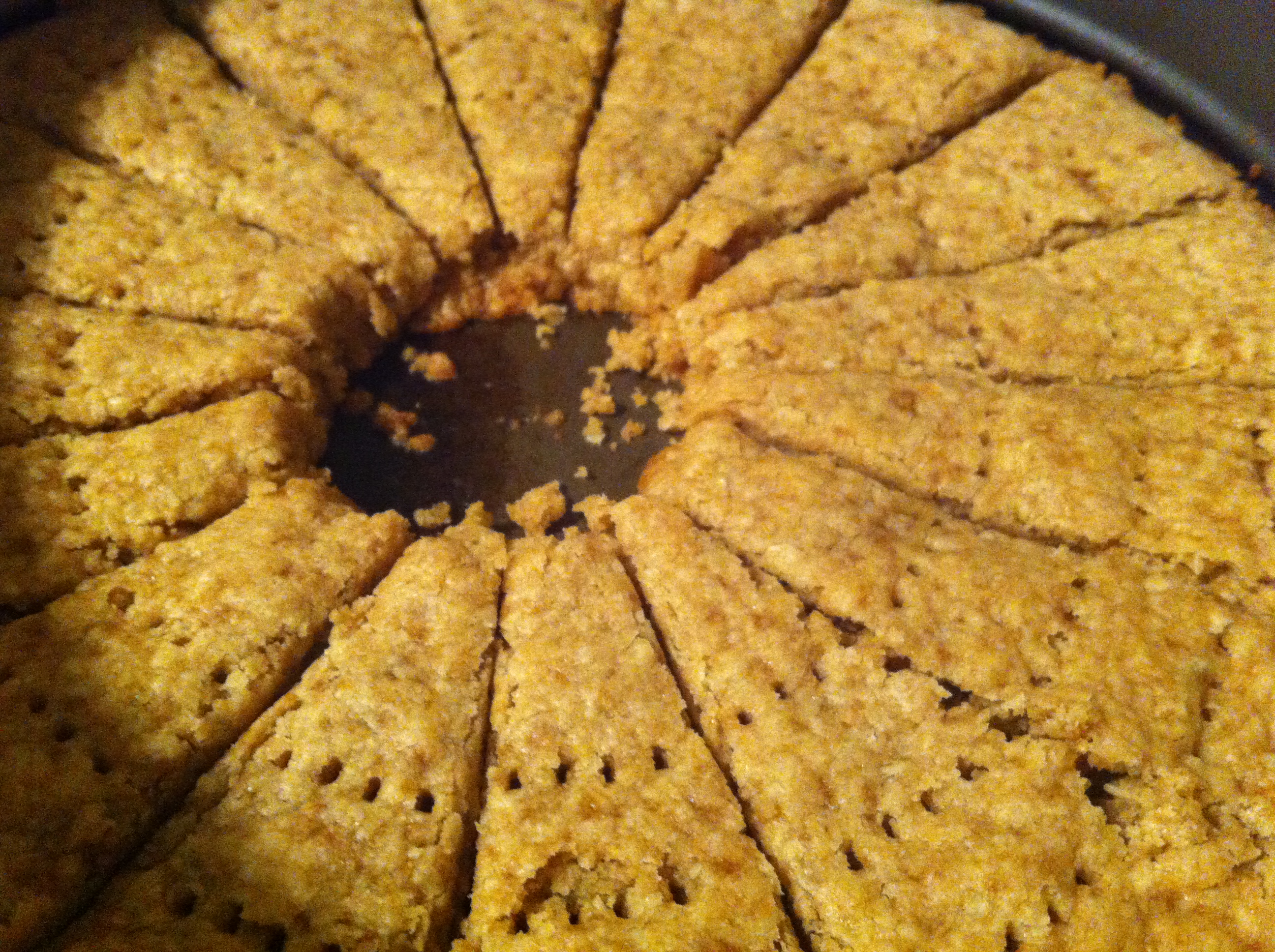 Brown sugar shortbread