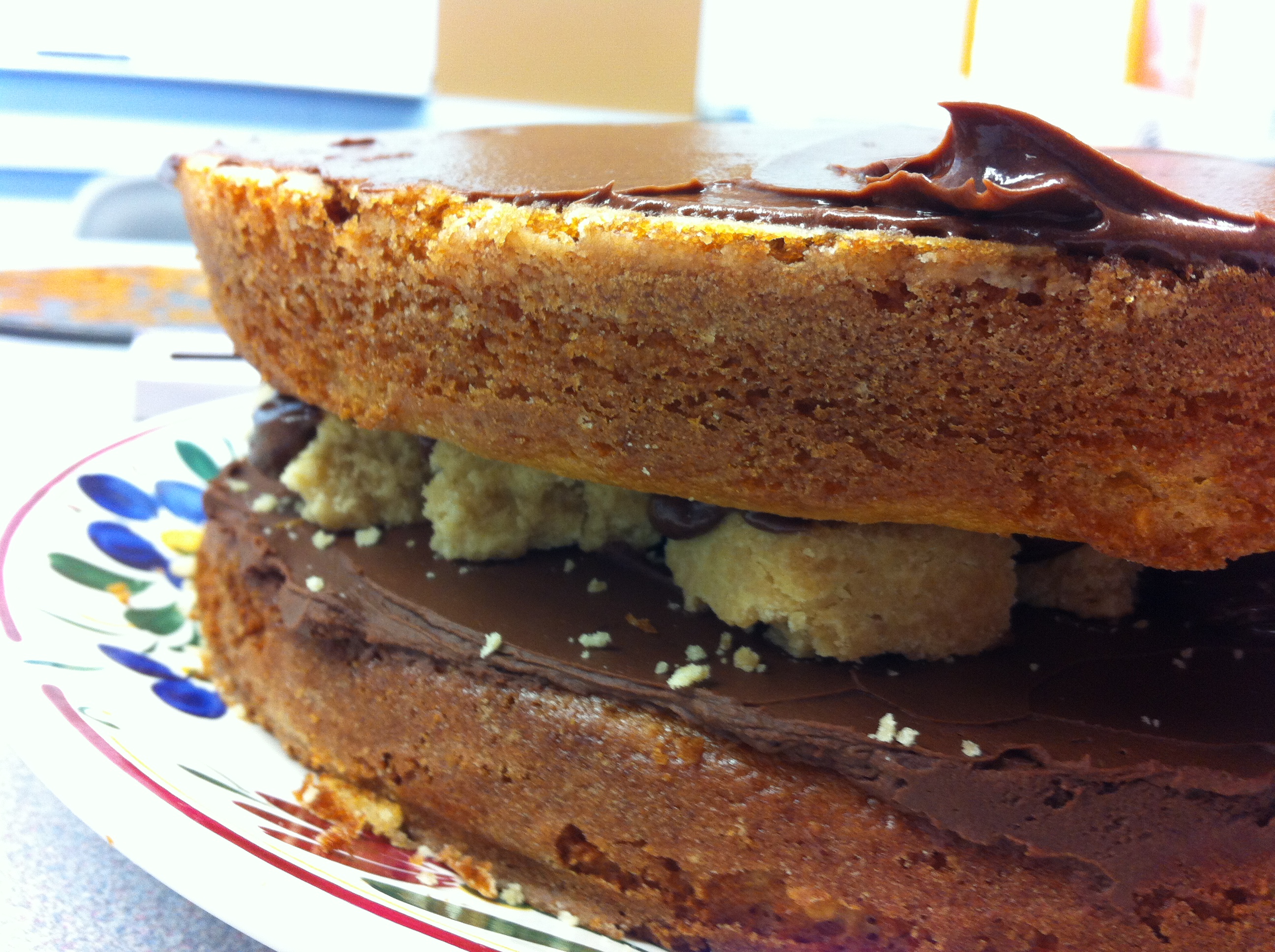 Cookies in a cake!