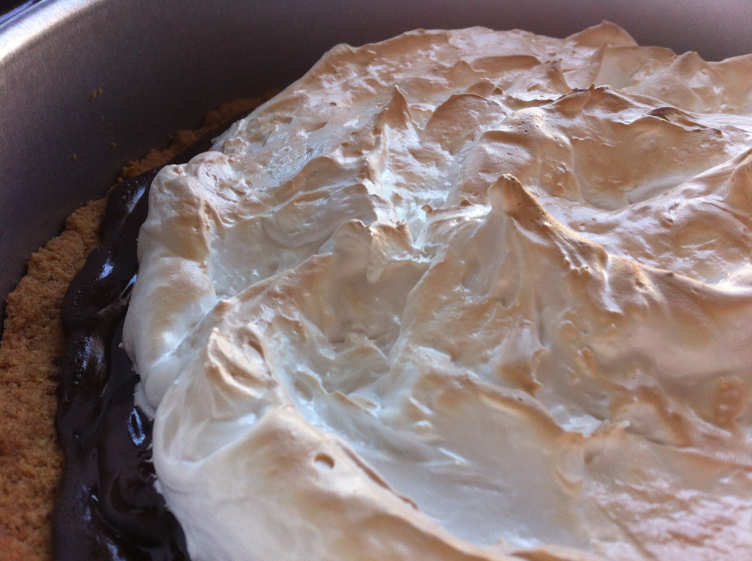 Baileys s'mores tart