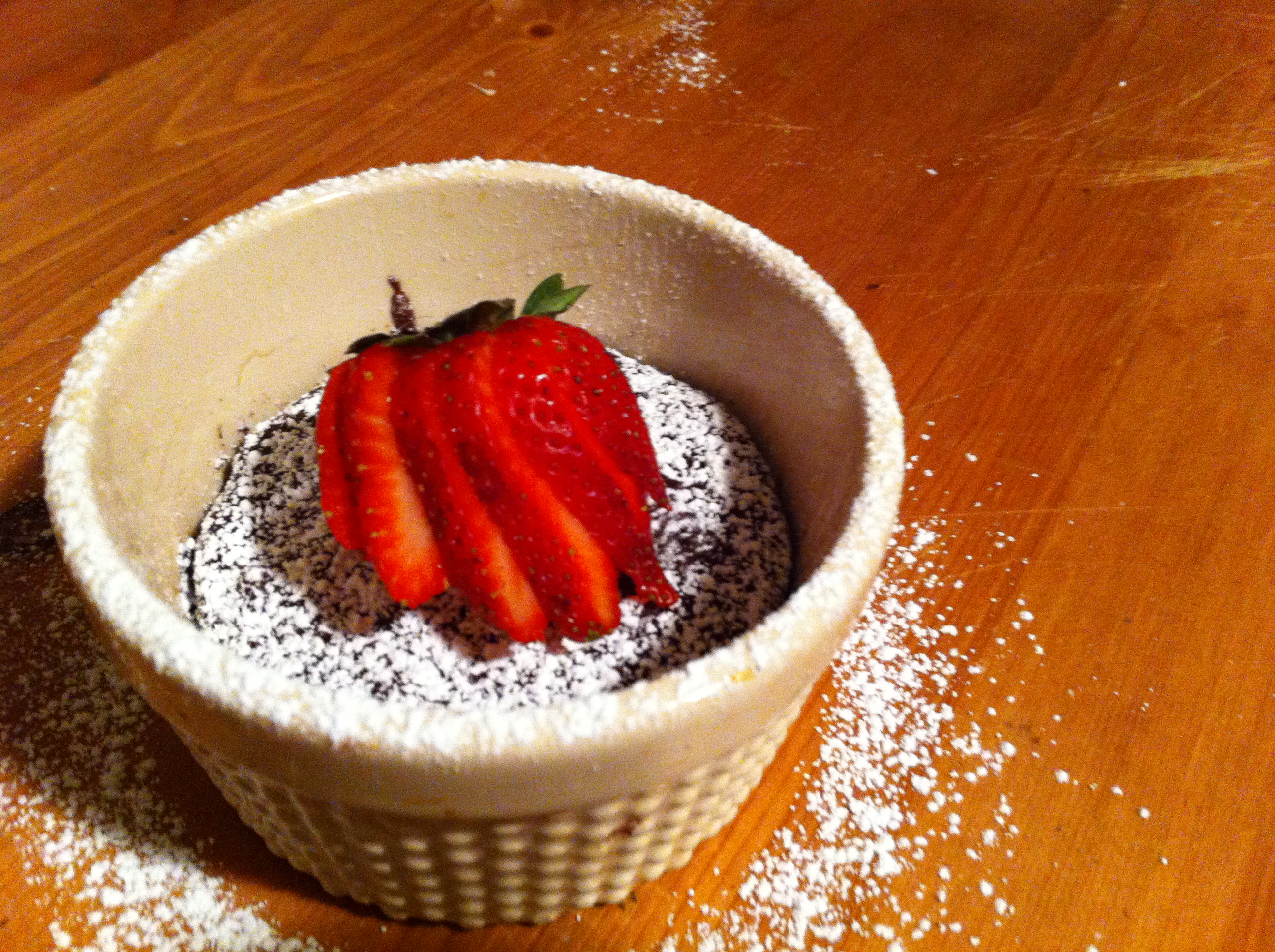 Chocolate avocado cake