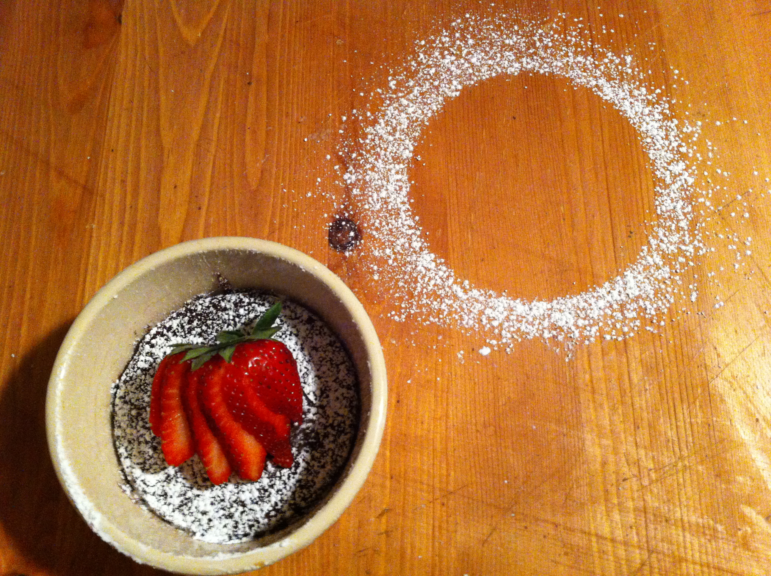 Chocolate avocado cake