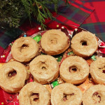 Jam-filled baked donuts